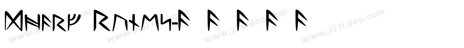 Dwarf Runes字体转换